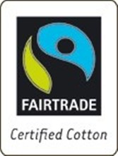 fair trade r&auml;ttvisem&auml;rkt organisk bomull