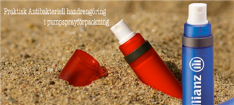 handsprit i praktisk f&ouml;rpackning