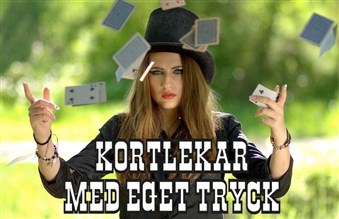 KORTLEKAR MED EGET TRYCK