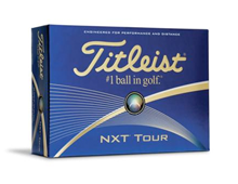 Titleist nxt tour logoboll med tryck