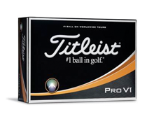 logoboll titleist V1 golfboll med tryck