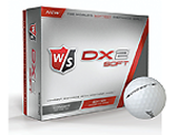 golfboll wilson DX2 med tryck